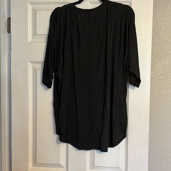 Loose Fit V-Neck Shirt - Picture 2 of 2